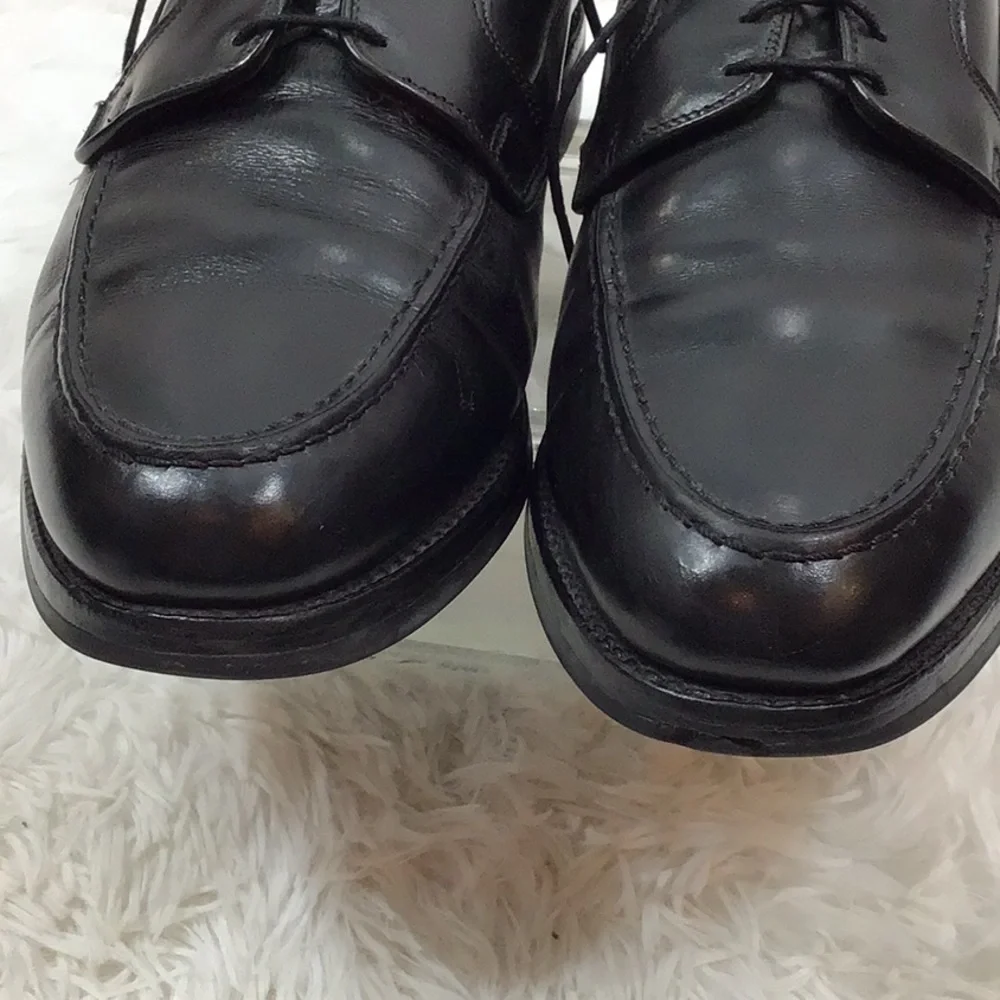 Allen Edmonds black leather lace up dress shoes 10.5E